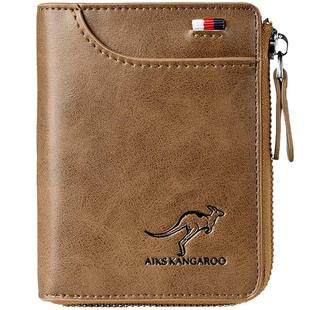 防盗刷钱包男士手包竖款复古学生小包韩版多卡位大容量拉链包包邮