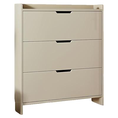 超薄款入户门家用小窄缝鞋柜实木