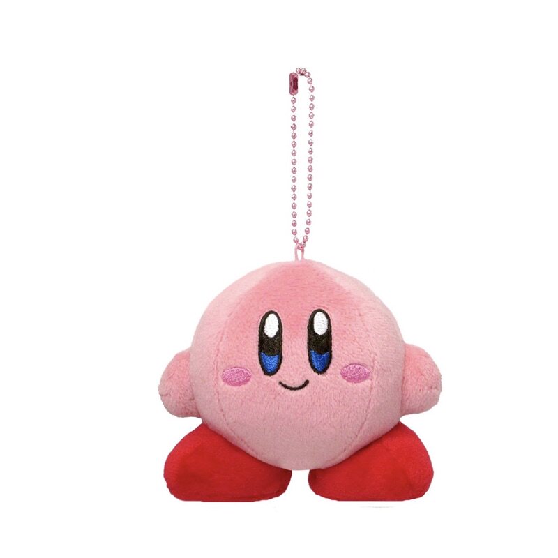 日本kirby正版可爱星之卡比公仔玩偶娃娃毛绒包包挂件挂坠小挂饰