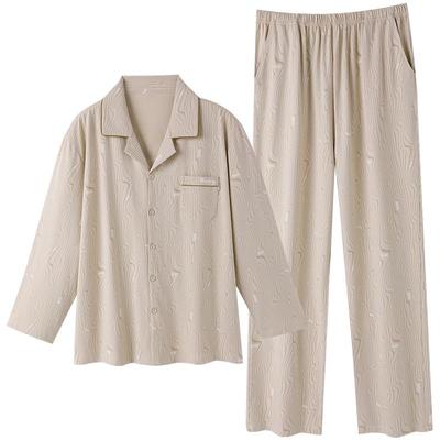 睡衣男士春秋款纯棉长袖家居服