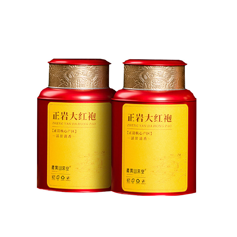 正岩大红袍茶叶特级正宗500g 武夷山岩茶浓香型水仙肉桂茶礼盒装