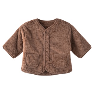 考拉蒂尔 宝宝舒绒外套秋冬婴儿保暖上衣冬装新生儿外穿棉服棉衣