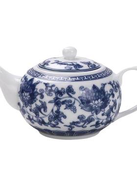 小号青花瓷茶壶脂器白瓷茶壶茶具