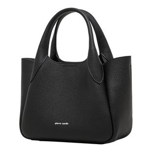 皮尔卡丹包包女2025新款头层百搭单肩斜挎包水桶手提包送女友礼物