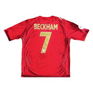 2006 世界杯 06-08 英格兰 Umbro客场球衣 7号 贝克汉姆 对阵瑞典