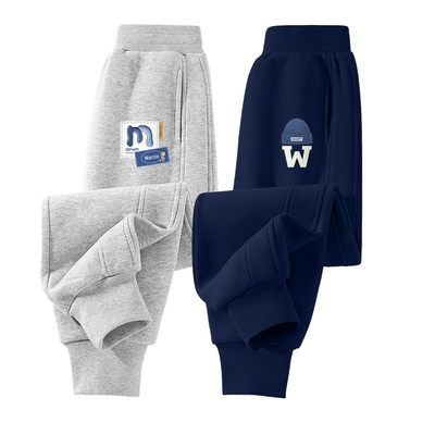 史努比男童裤子春秋款男孩运动裤