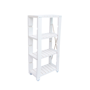 15/20/25/30cm夹缝置物架实木日式厨房床边缝隙带轮窄落地收纳柜