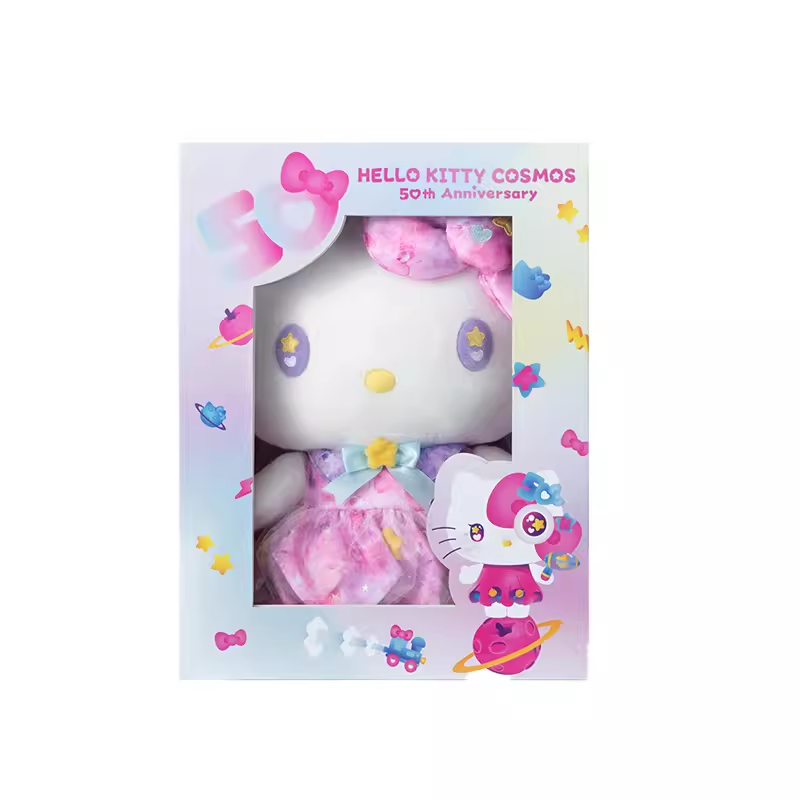 Sanrio三丽鸥HelloKitty Cosmos50周年光影特展公仔挂件生日礼物