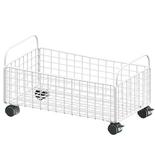 书包置物架可移动书箱学生教室放书籍课本收纳带滑轮大容量储物箱