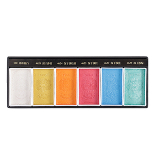 鲁本斯古彩国画颜料12色24色36色套装全套美术生专用中国画颜料