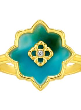 吾往梦里江南陶瓷戒指轻奢设计高级景德镇艺术联名非遗手作伴手礼