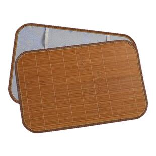 凉席枕头套一对装家用冰丝草席单人学生单个竹席枕头片凉垫夏季