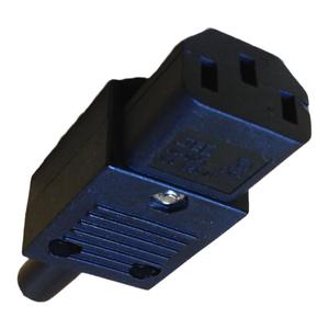 台湾【JEC】原装正品AC电源插头品字免焊组装母三孔插头JA-2231