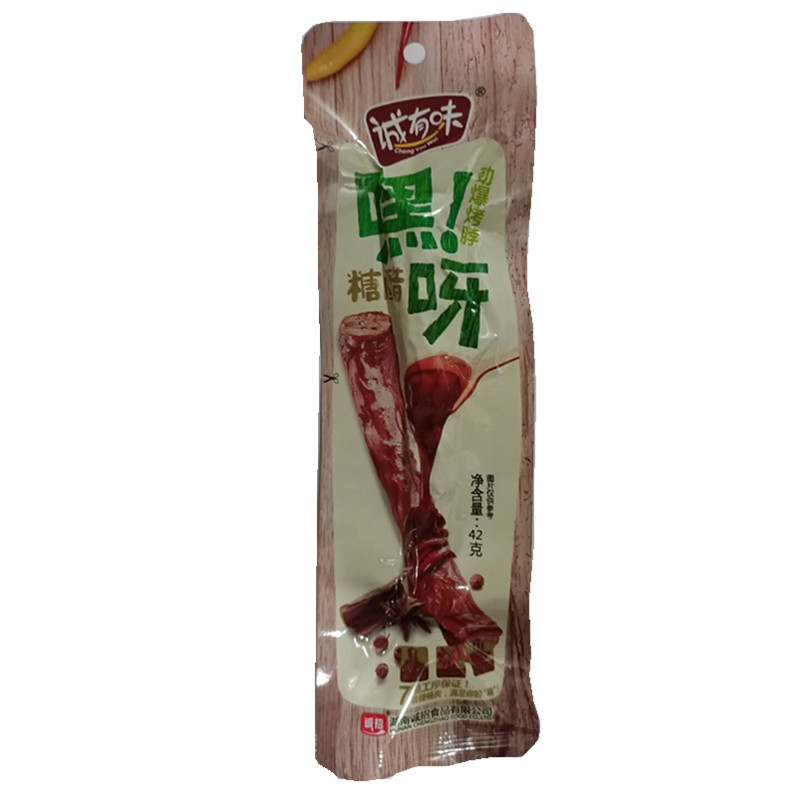 鸭脖子糖醋辣味湖南特产办公室