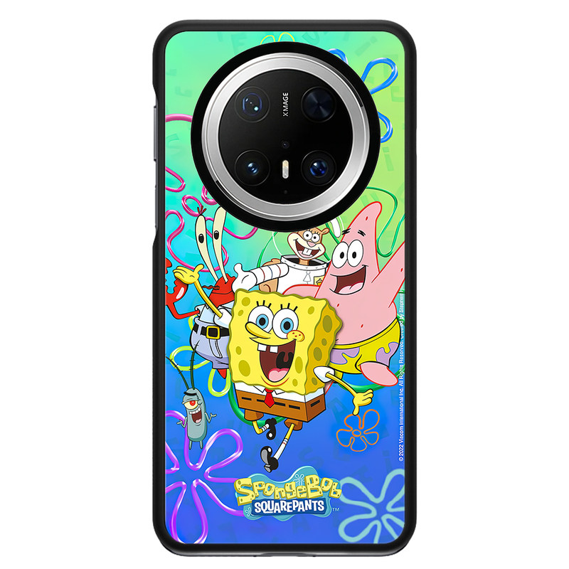 海绵宝宝派大星章鱼哥蟹老板适用于HUAWEI华为mate80 Pro Max手机壳防摔Mate70Pro/60Pro+磁吸保护套