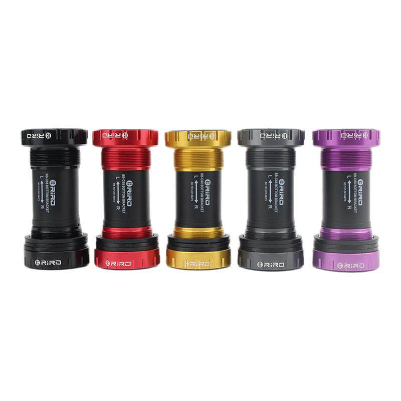 RIRO自行车中轴陶瓷培林中空一休牙盘旋入螺纹式超轻耐用轴承BB68