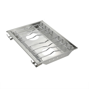 柯曼2单元下沉式双炉头架板IGT气炉模块桌板户外野炊炉架露营拓展