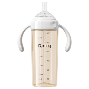贝苛直饮奶瓶大宝宝一岁以上1-2-3岁儿童学饮杯喝奶ppsu吸管奶瓶