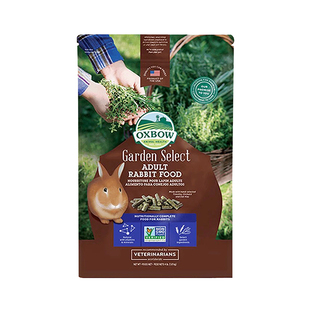 正品现货 美国爱宝Oxbow田园精选系列成兔主粮宠物饲料成兔粮4lb