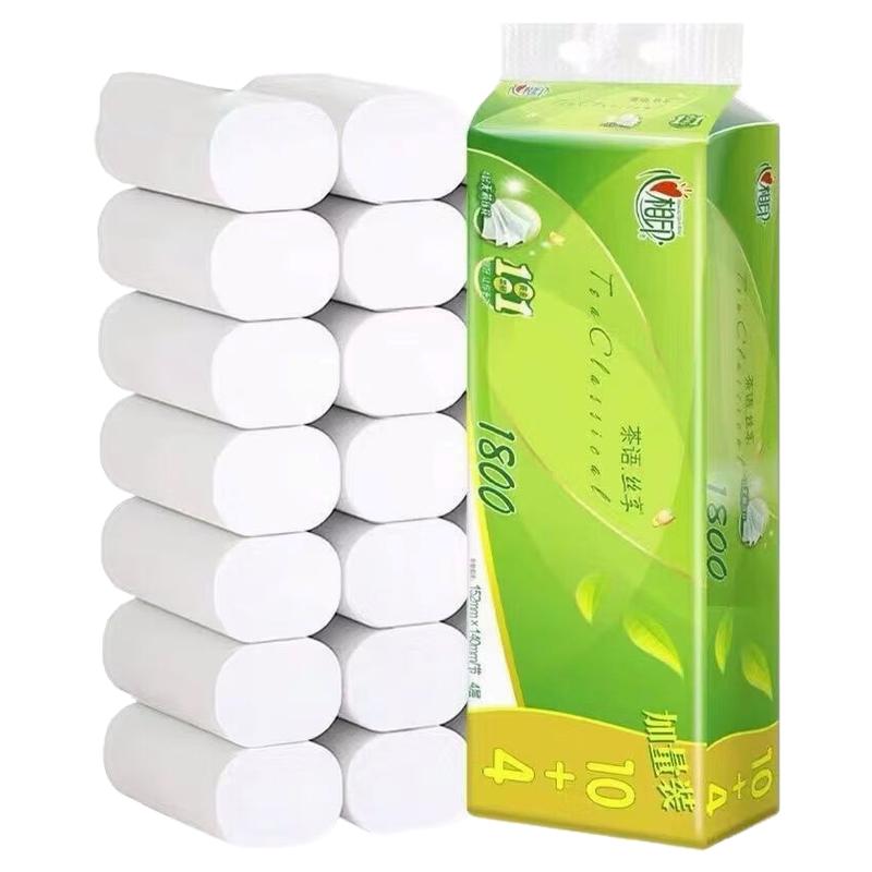 心相印卷纸茶语卫生纸家用实惠装