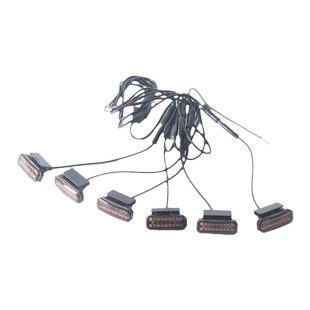 适用于福特游骑侠中网小黄灯23-24款Ranger日行车灯LED防雾警示灯