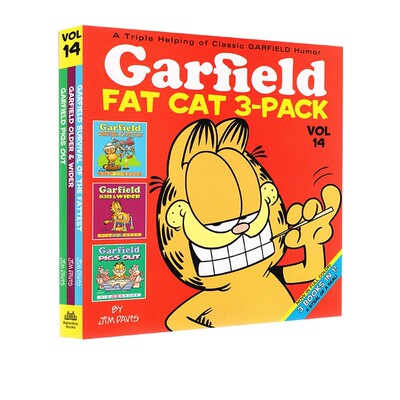 Garfield加菲猫英文原版漫画合集