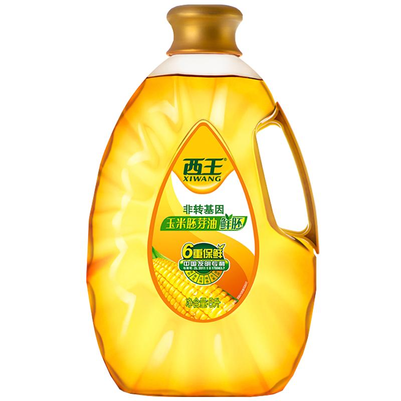 西王 鲜胚玉米油 非转基因胚芽油 5L/件 109元/件   