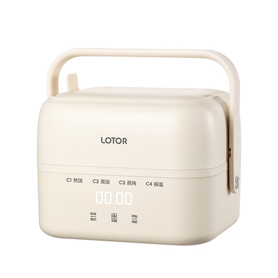 徕多玻璃加热饭盒上班族热饭神器