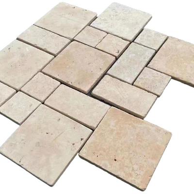 文化石米黄色庭院地砖防滑