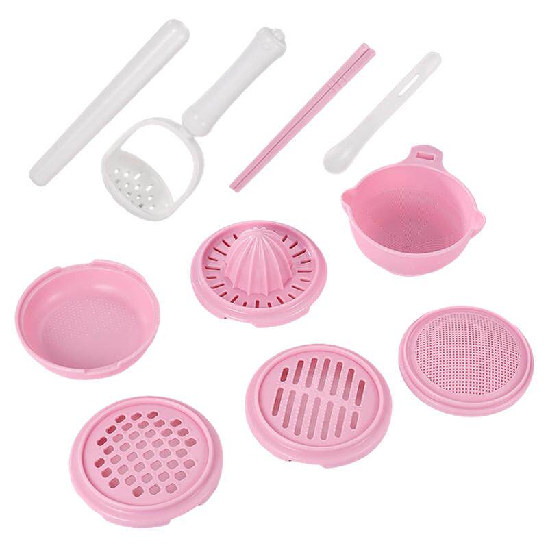 宝宝辅食研磨器婴儿水果手动果泥工具料理碗调理器土豆泥食物套装