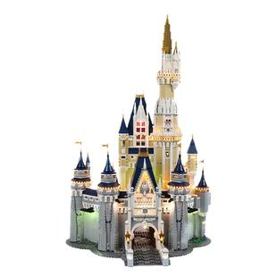 BrickBling适用乐高71040迪士尼城堡LED灯饰创意配件DIY积木灯光