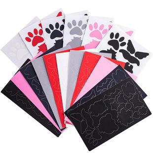 羽绒服破洞自粘免缝补丁贴修补修复贴儿童衣服黑色大号布贴