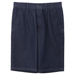 Mind Bridge潮流牛仔裤简约五分裤夏季休闲直筒短裤男士显瘦裤子