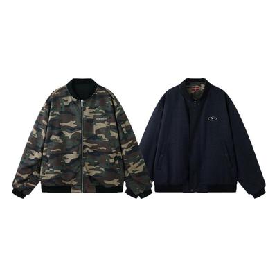 BJHG迷彩双面穿棉服外套