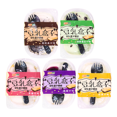 【3盒装】豆乳盒子蛋糕