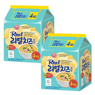 OTTOGI不倒翁真芝士拉面特浓双倍奶酪韩国泡面方便面宵夜进口食品