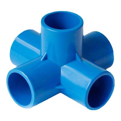 PVC立体四通三通DIY搭架子五通