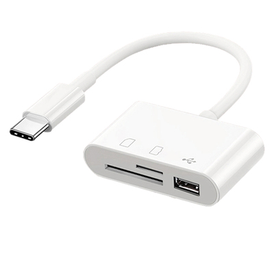 手机电脑多功能三合一读卡器