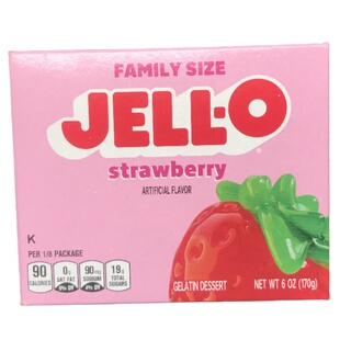 JELL-O Multiple flavors Gelatin Dessert多种水果口味果冻粉