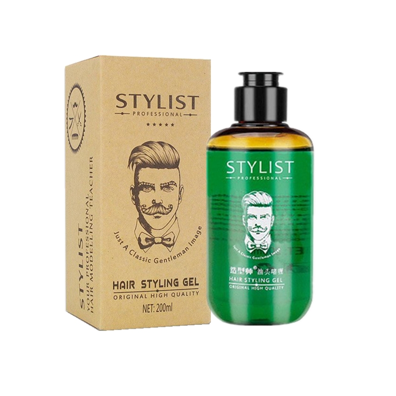 造型师复古油头膏男士大背头神啫喱膏保湿发蜡头发定型发油发胶