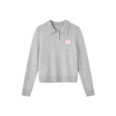 indicia标记商场同款2026春新款韩系减龄少女感针织衫 F2A6ZZ008C