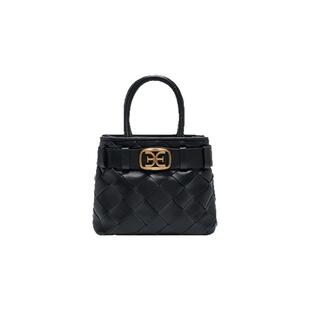 SAM EDELMAN山姆爱德曼新款编织斜跨手拎手提单肩菜篮子包女CLEO