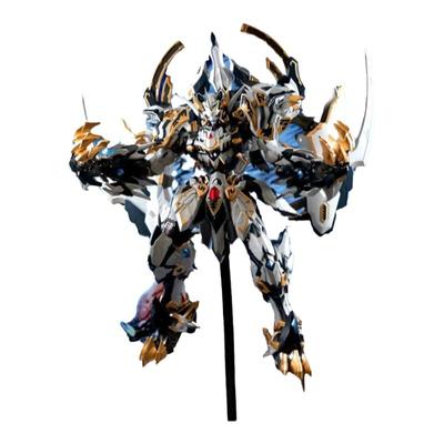 拼装变形高达HG摩动核吕布龙且曹仁哪吒干将白起机甲模型手办盲盒