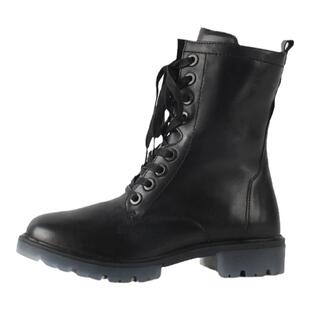 41码德国CAPRICE凯蝴蝶女鞋秋冬系带时尚舒适薄绒高帮马丁靴25251