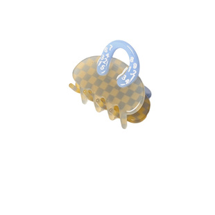 半扎发夹子女2025新款轻奢风高端发量少小号抓夹高级感后脑勺头饰