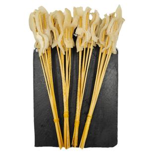 猪皮手把串 脆皮Q弹猪皮串烧烤油炸铁板麻辣烫家庭商用小吃半成品