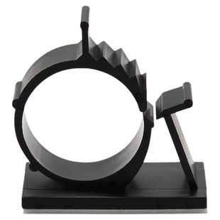 自粘式塑料线夹多档位可调机箱装机理线神器墙面电线电缆走线固定