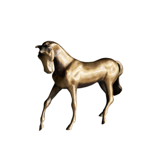 邸高写字楼公司办公室总经理办公桌背景展示柜宋氏美学摆件装饰品