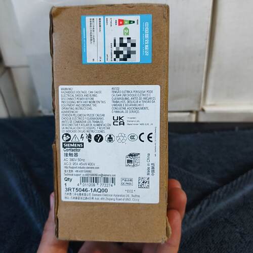 溢价-接触器3RT5045-1AQ00，未封，