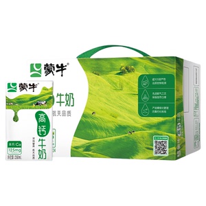 蒙牛高钙牛奶轻负担浓营养早餐